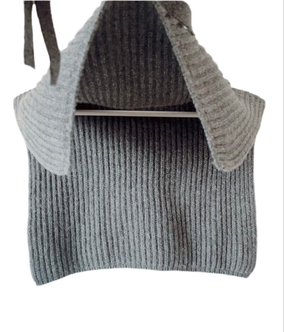 wool cashmere balaclava アダムエロペ バラクラバ ニット