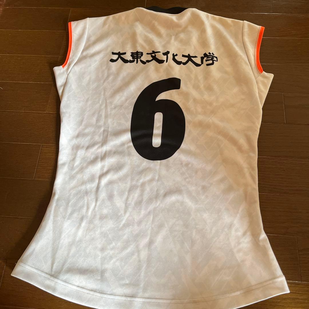 Mizuno 大東文化大学 バレーボールユニフォーム6番