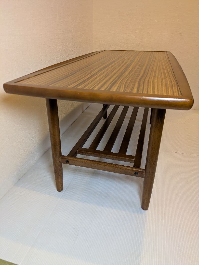 カリモク家具 リビング テーブル レトロ 北欧 家具 おしゃれ 木目調
