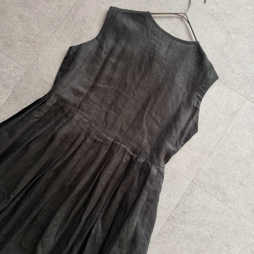 House of Lotus 24SS サークルレースリネンワンピース　M