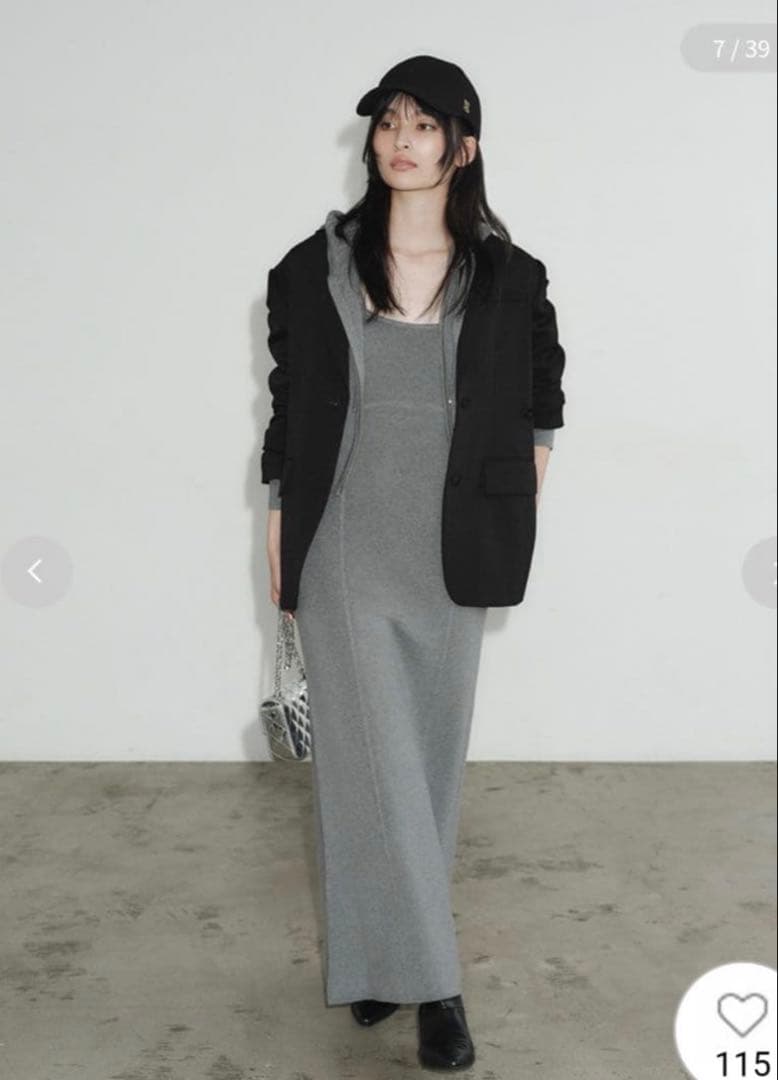 【FRAY I.D】ジップパーカ&キャミワンピースセット