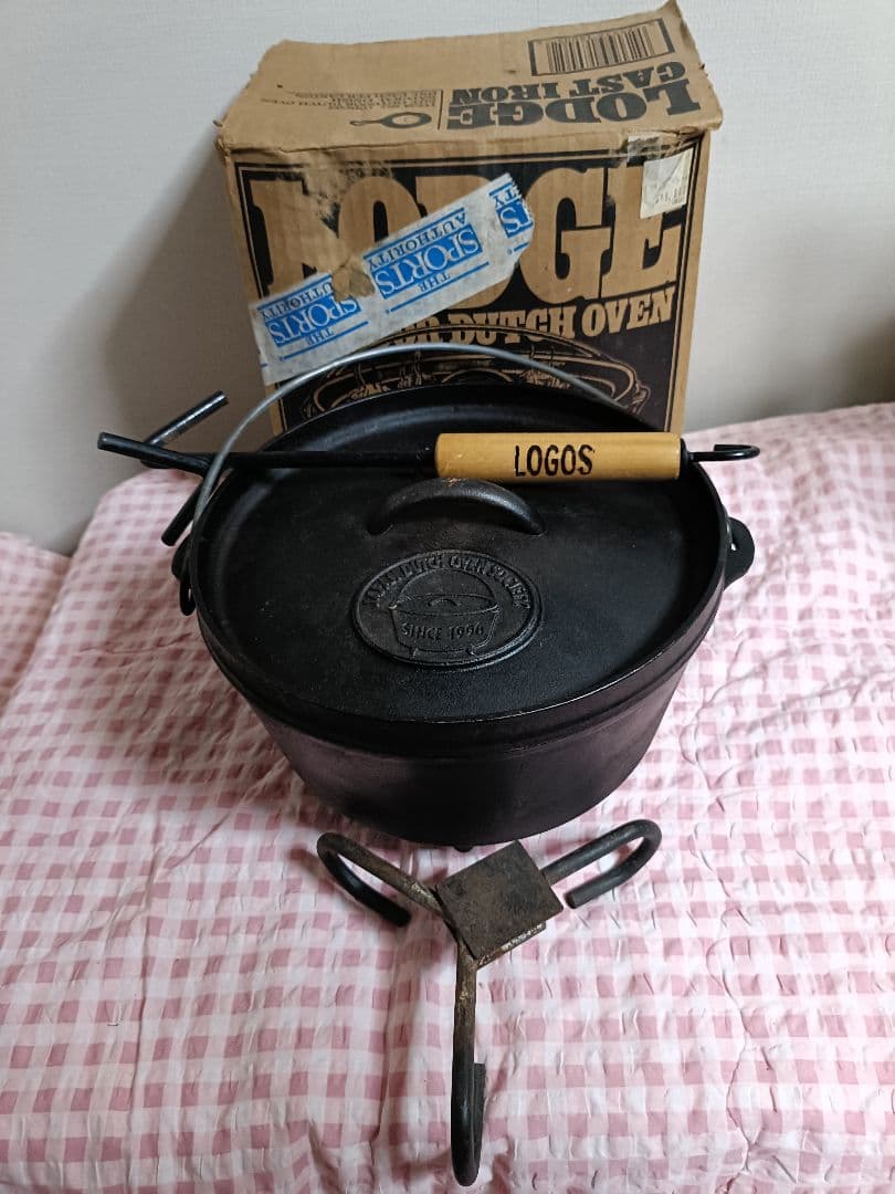 値下げ【希少日本限定モデル】LODGE ロッジ ダッチオーブン 10インチ