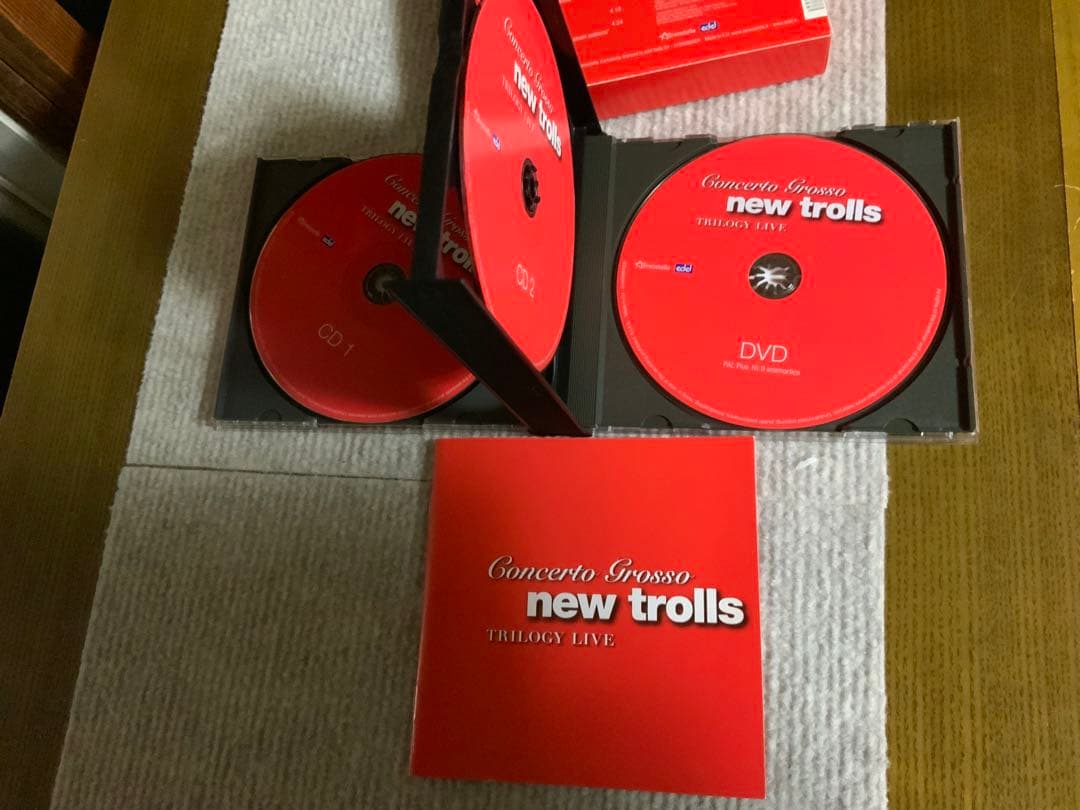 ニュー・トロルス★ コンチェルト・グロッソ・トリロジー・ライヴ2CD+DVD