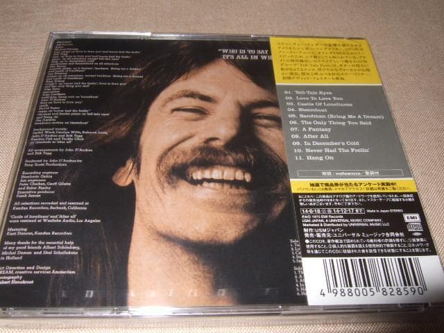ERIK TAGG,新品未開封,AOR,DAVID FOSTER,フリーソウル