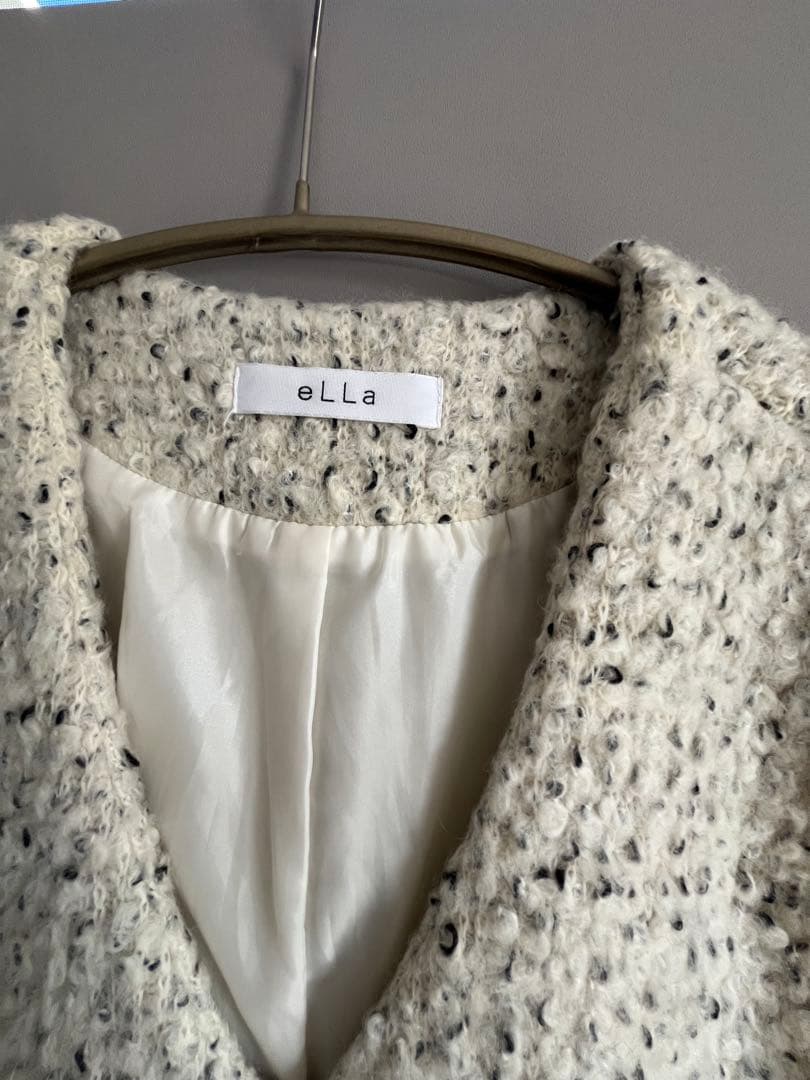 SALE☆ella チョコチップボアベスト