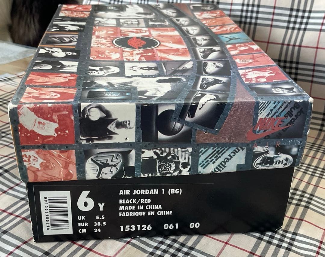 ナイキ　AIRJORDAN1 BC 1994復刻　スニーカー　24cm未使用