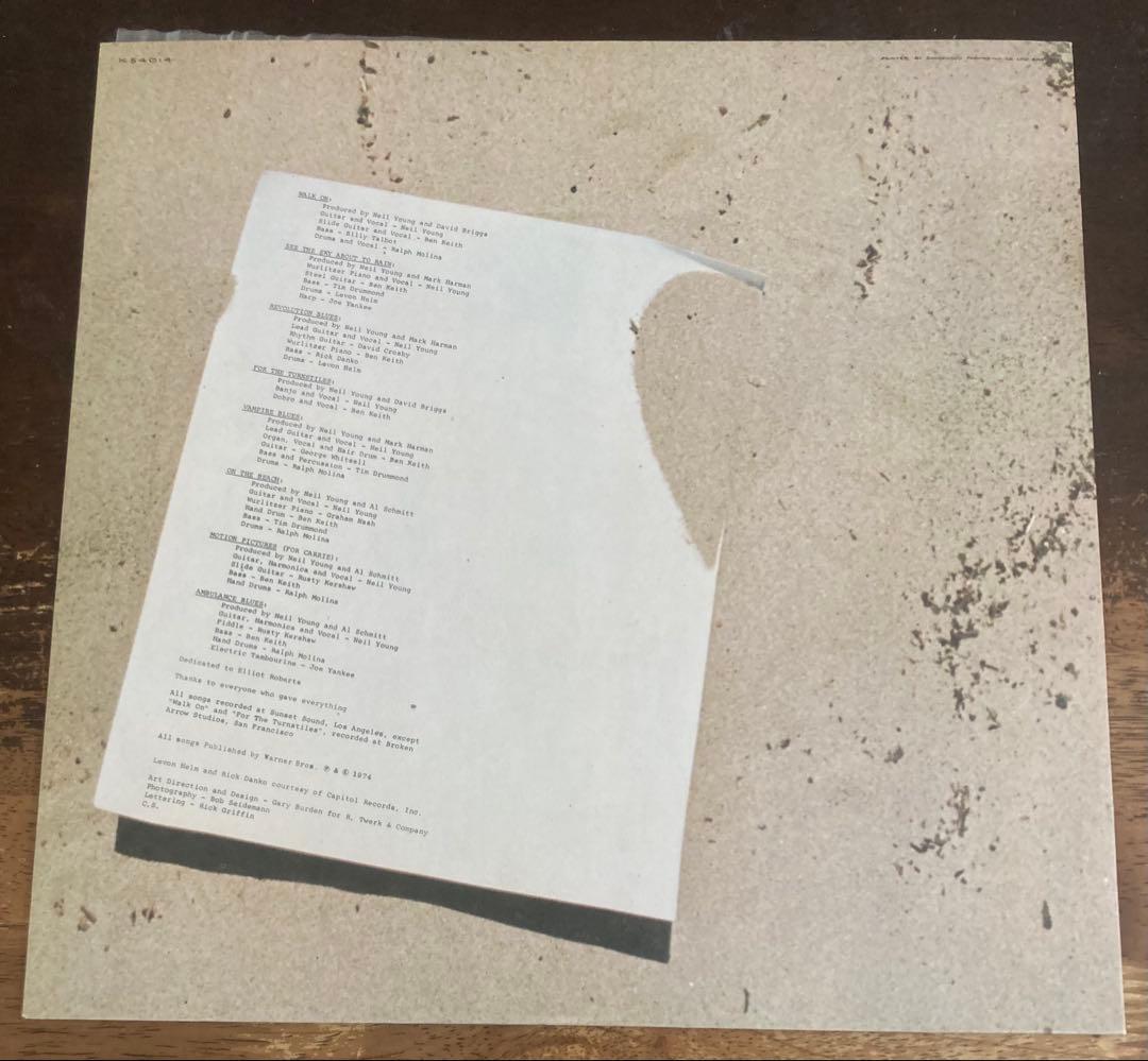 ■高音質UKオリジナル盤■NEIL YOUNG / ニールヤング■On The
