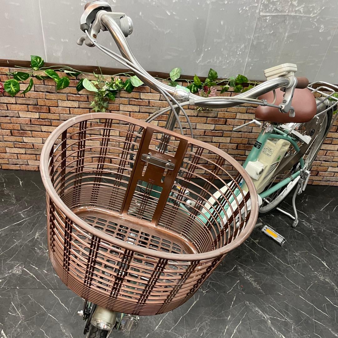 【186】電動自転車Panasonic viviLightU グリーン24インチ