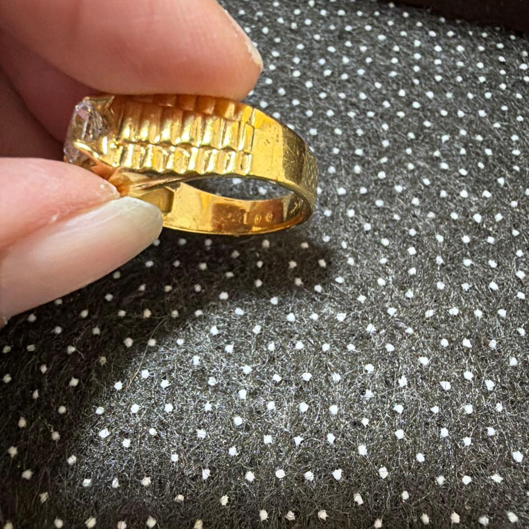リンク　18 k GP1.00 刻印　あり