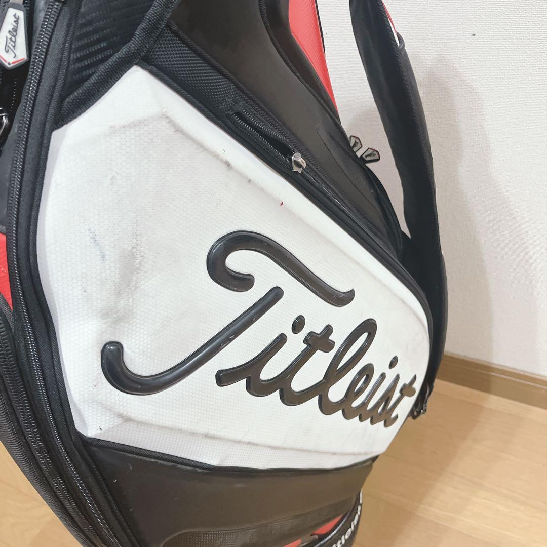 K329 Titleist タイトリスト キャディバッグ ３点式 フード無し