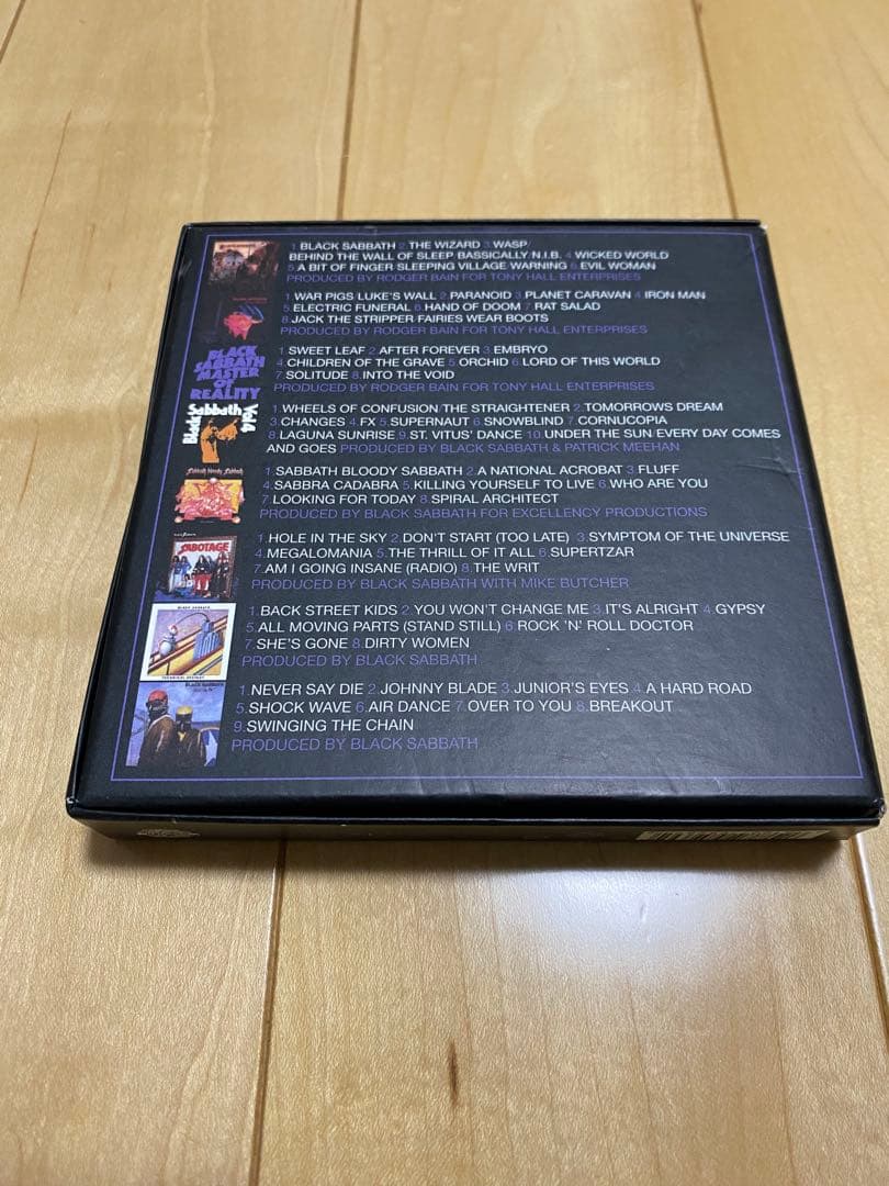 ブラックサバス/THE COMPLETE ALBUMS 1970-1978　美品