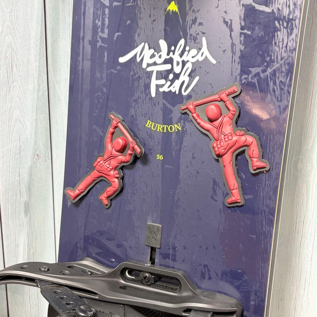 スノーボード BURTON MODIFIED FISH 156 MISSION est