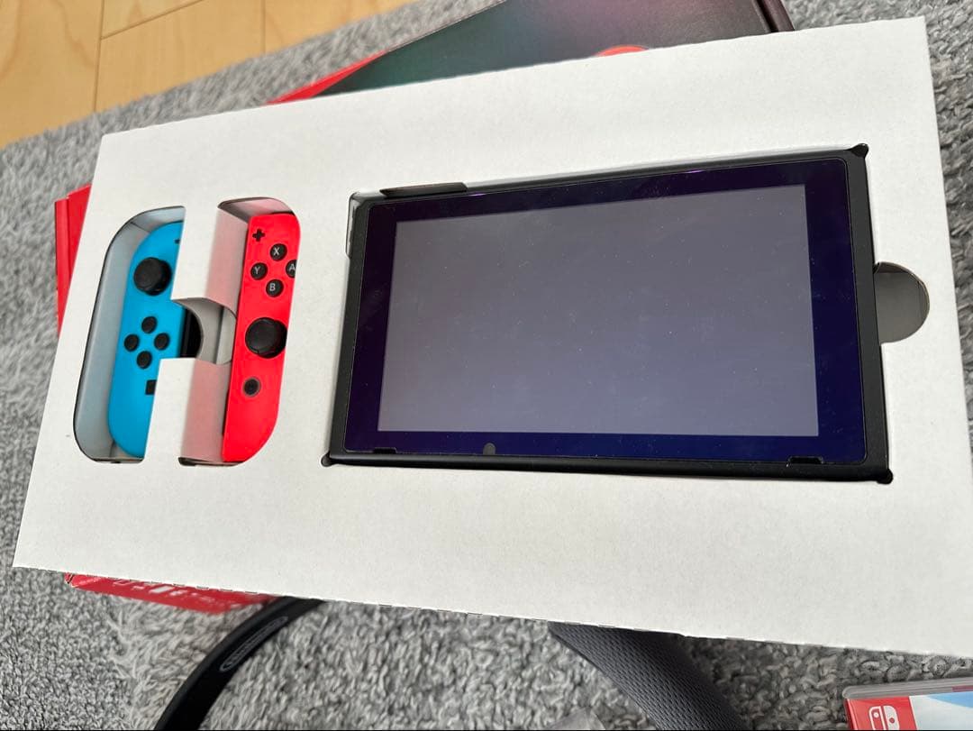 Nintendo Switch 本体 青/赤 リングフィットゲームセット
