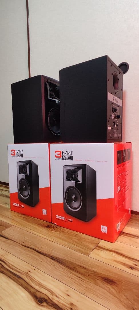 ２月末迄値下げ中 JBL 306P MKII ペア 状態良好