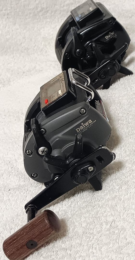 ダイワタナセンサーGS-30&X350デジタル深度カウンター付船釣りリール