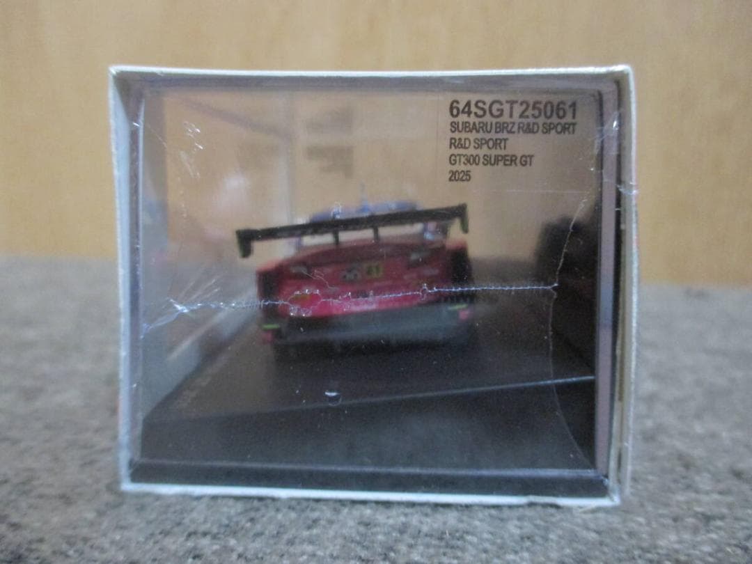 1/64 スバル BRZ R&D 2025 スーパーGT GT300 #61