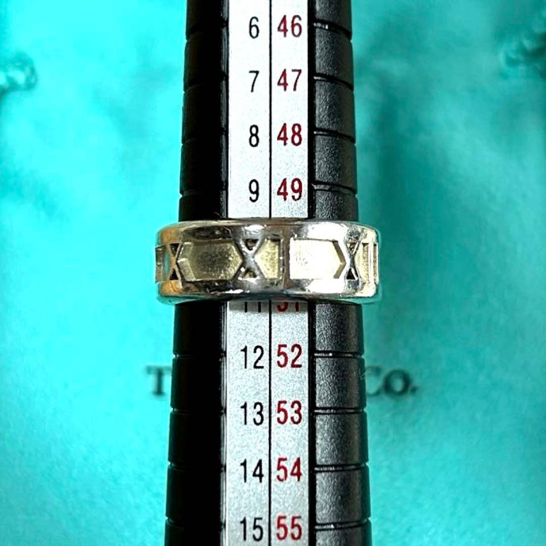 【美品】TIFFANY アトラスリング SV925 10号