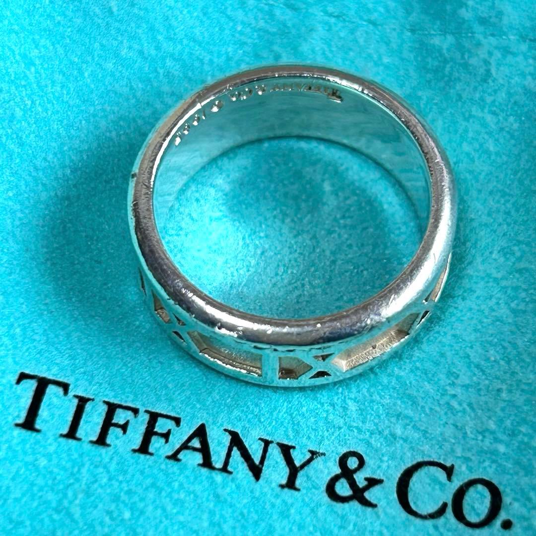 【美品】TIFFANY アトラスリング SV925 10号
