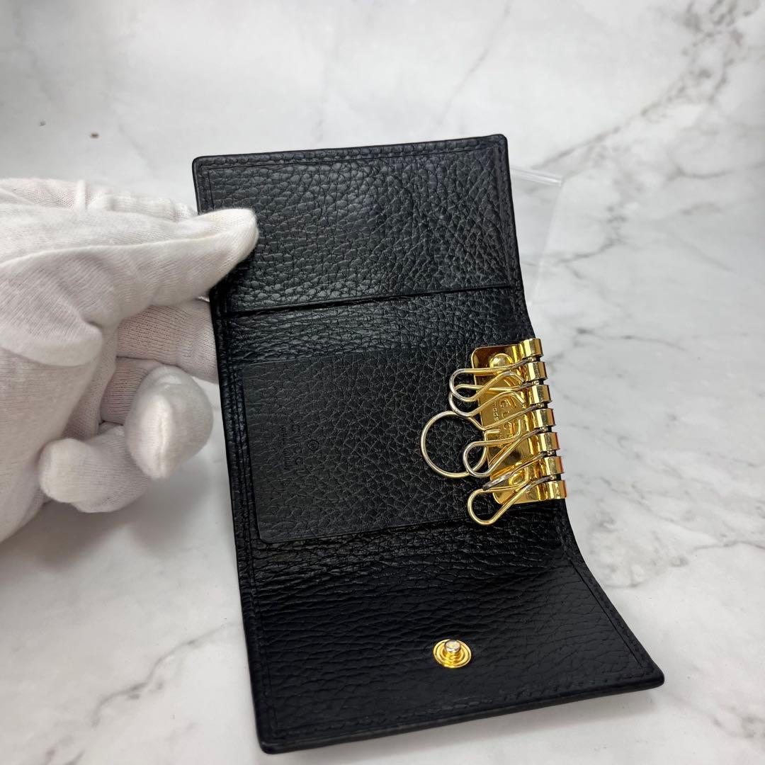 GUCCI キーケース グッチ メンテナンス後未使用！　検）ヴィトン エルメス