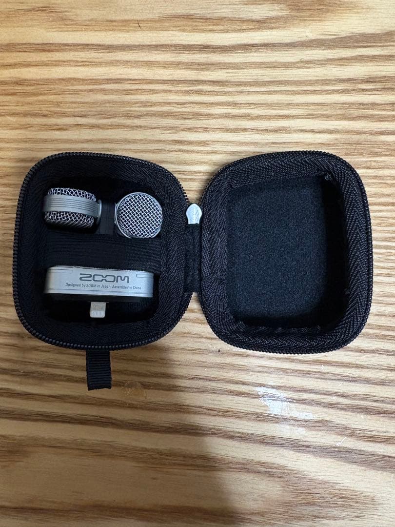 ZOOM iQ7 iPhone用マイク キャリングケース付き