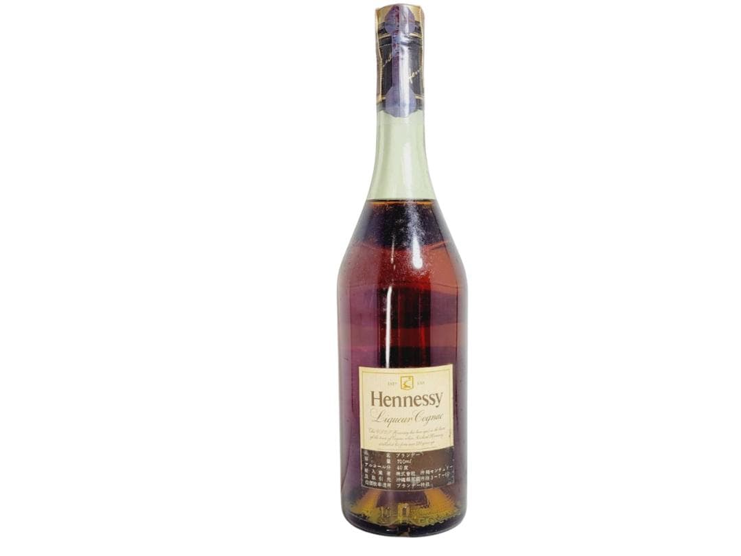 未開栓 Hennessy ヘネシー スリム グリーンボトル VSOP ブランデー