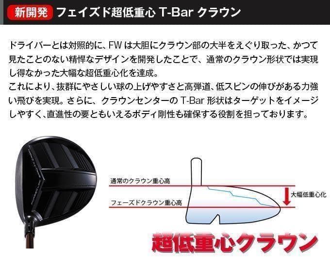【新品】唯一の高反発&1番FWでステルスより飛ぶ2オン兵器!ハイパーブレードFW