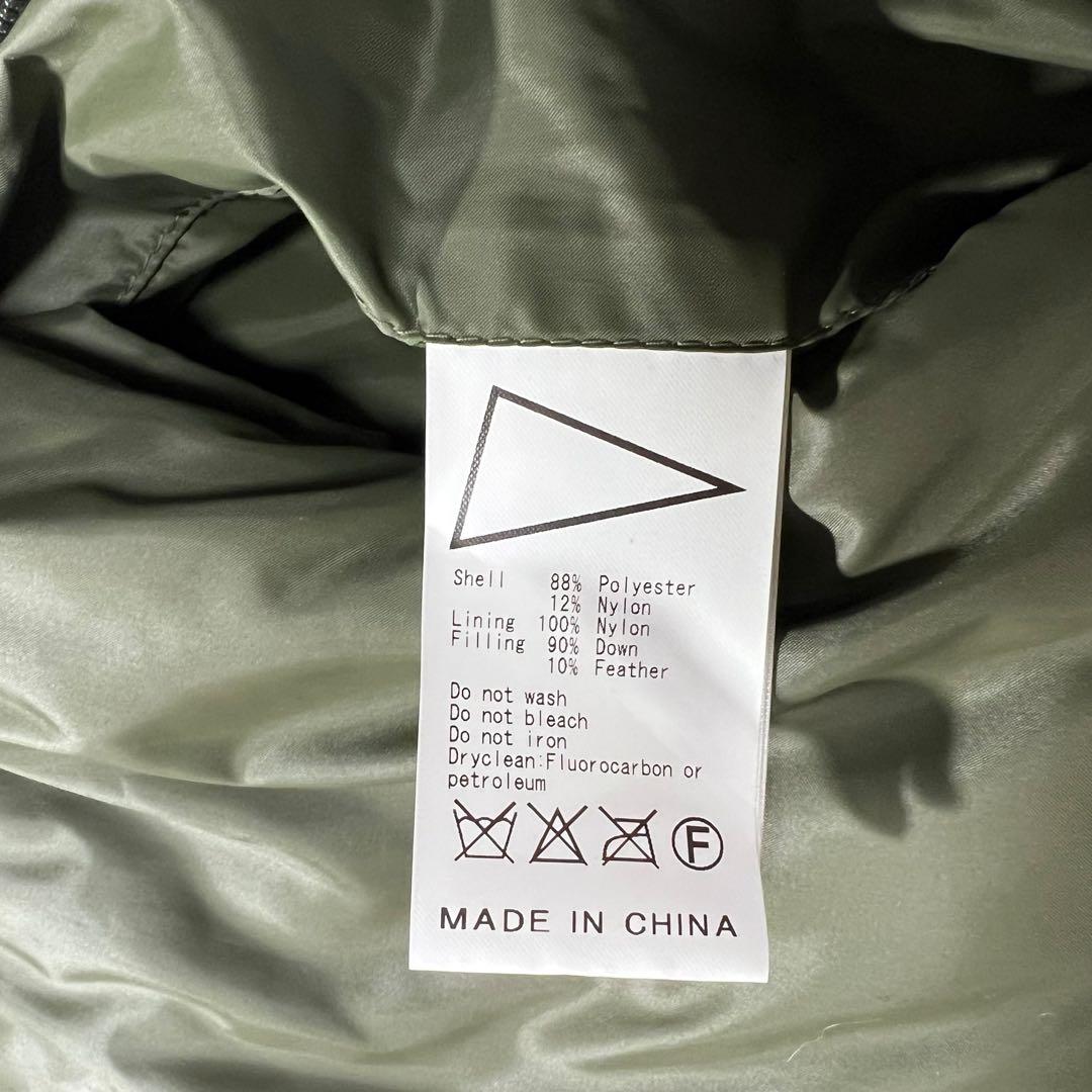 美品 Pilgrim Surf + Supply リバーシブル ダウン ベスト