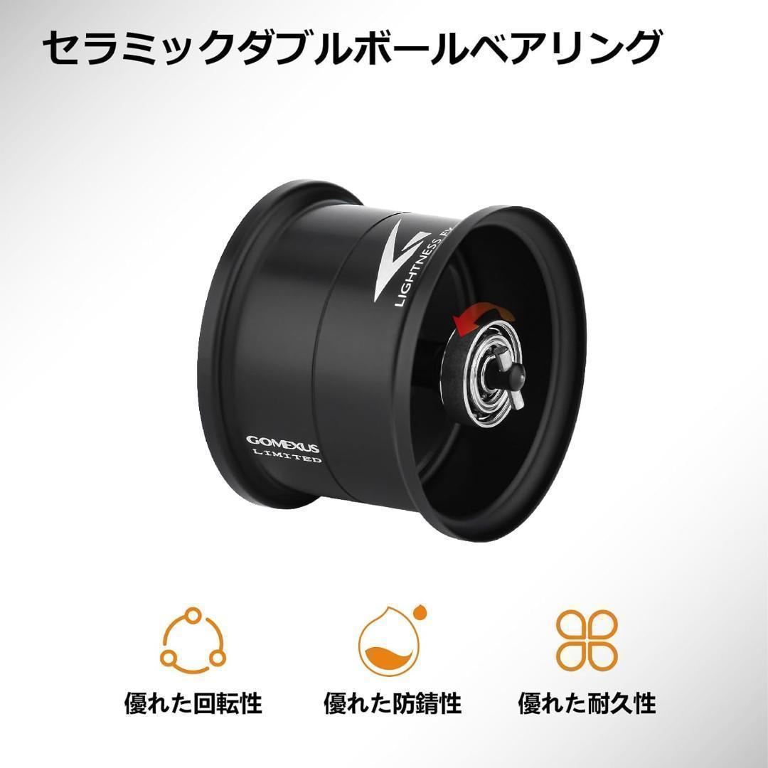 ゴメクサス　ベイトフィネススプール　パープル　スティーズSV　ジリオンSV