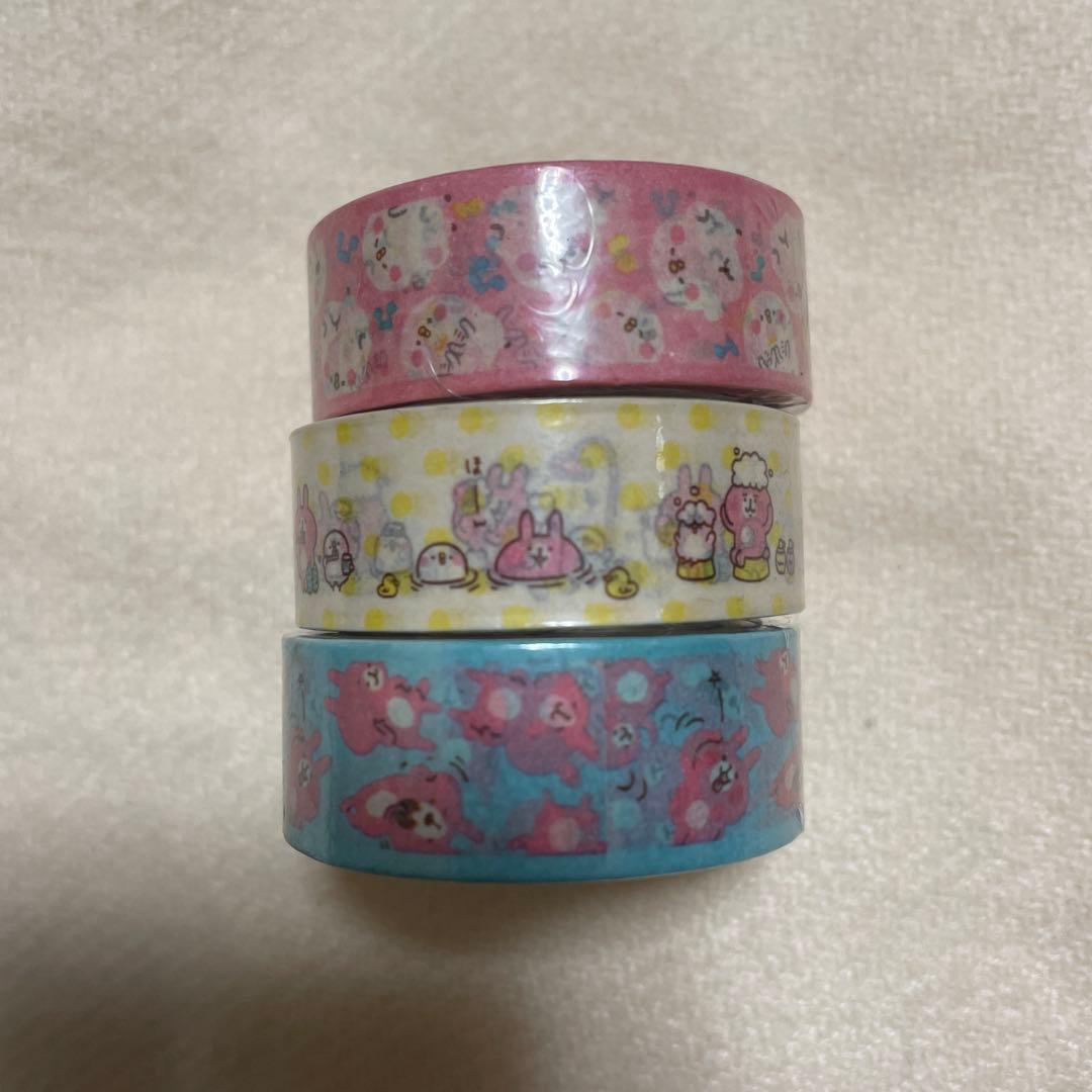 カナヘイ ピスケ＆うさぎ マスキングテープ 養生テープ セット 10点