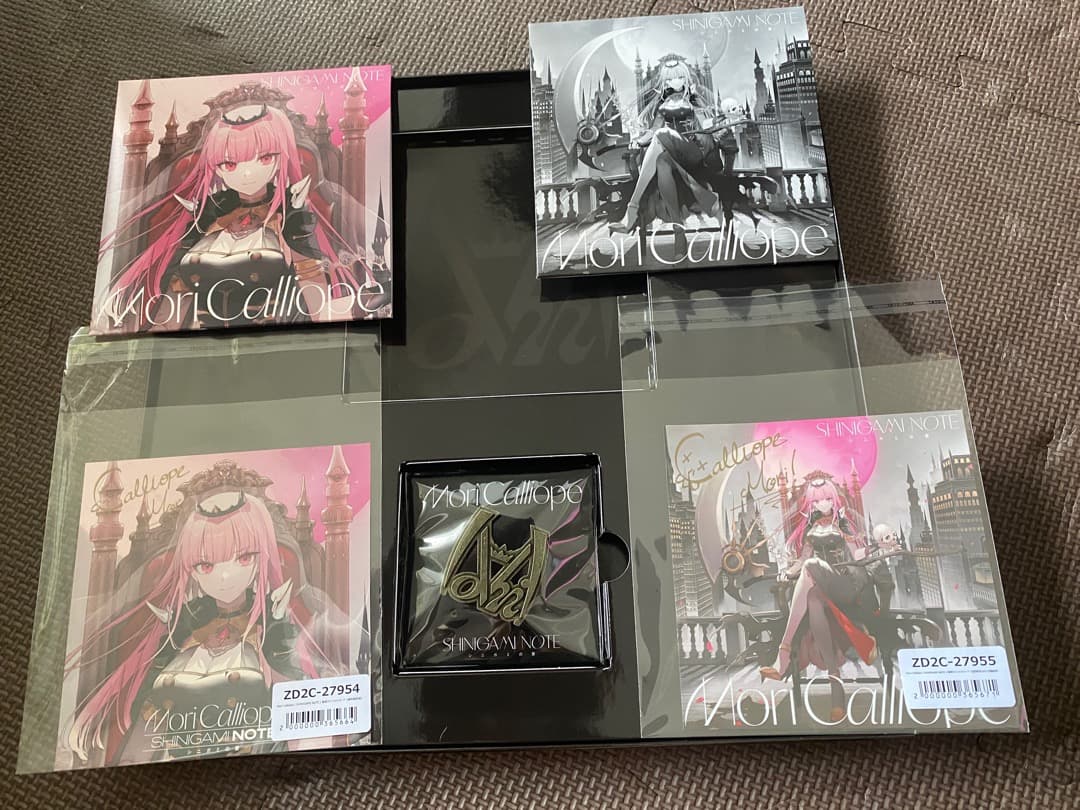 ホロライブ　森カリオペ　SHINIGAMI NOTE MERA MERA 収録