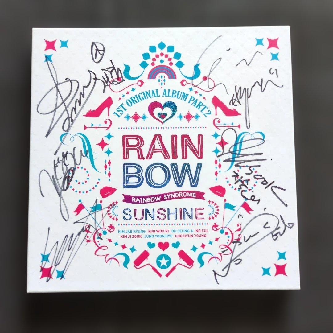 レインボウ KPOP RAINBOW SYNDROME サイン入りCD