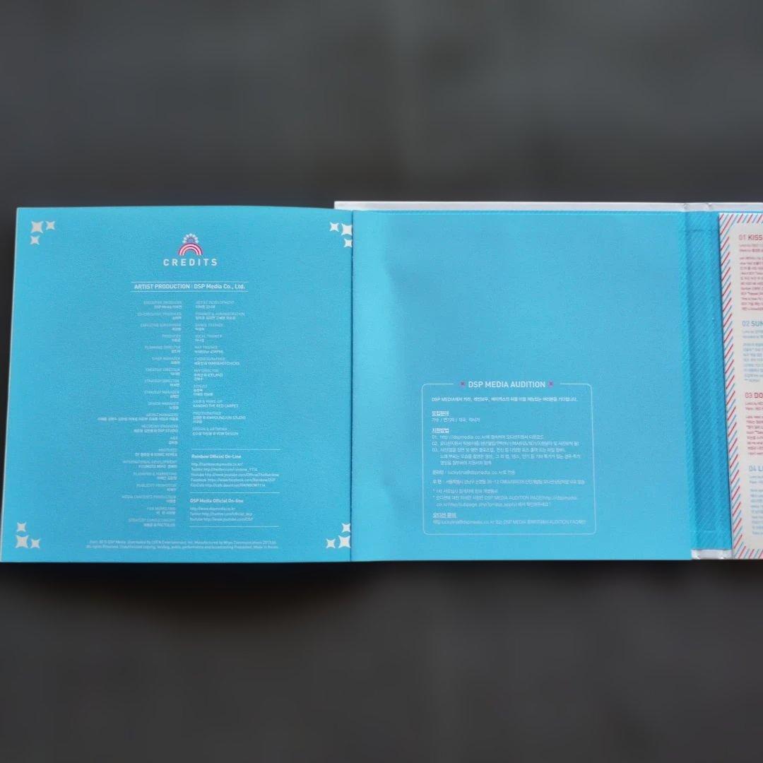 レインボウ KPOP RAINBOW SYNDROME サイン入りCD