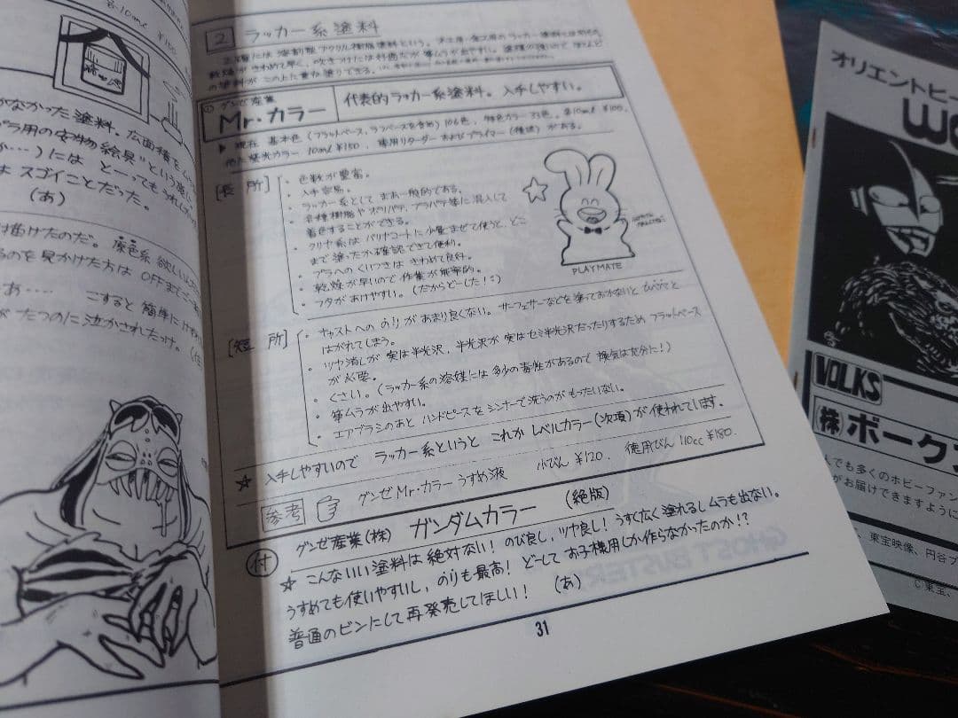 【1985年　ガレージキット・ボークス黎明期資料】美品。