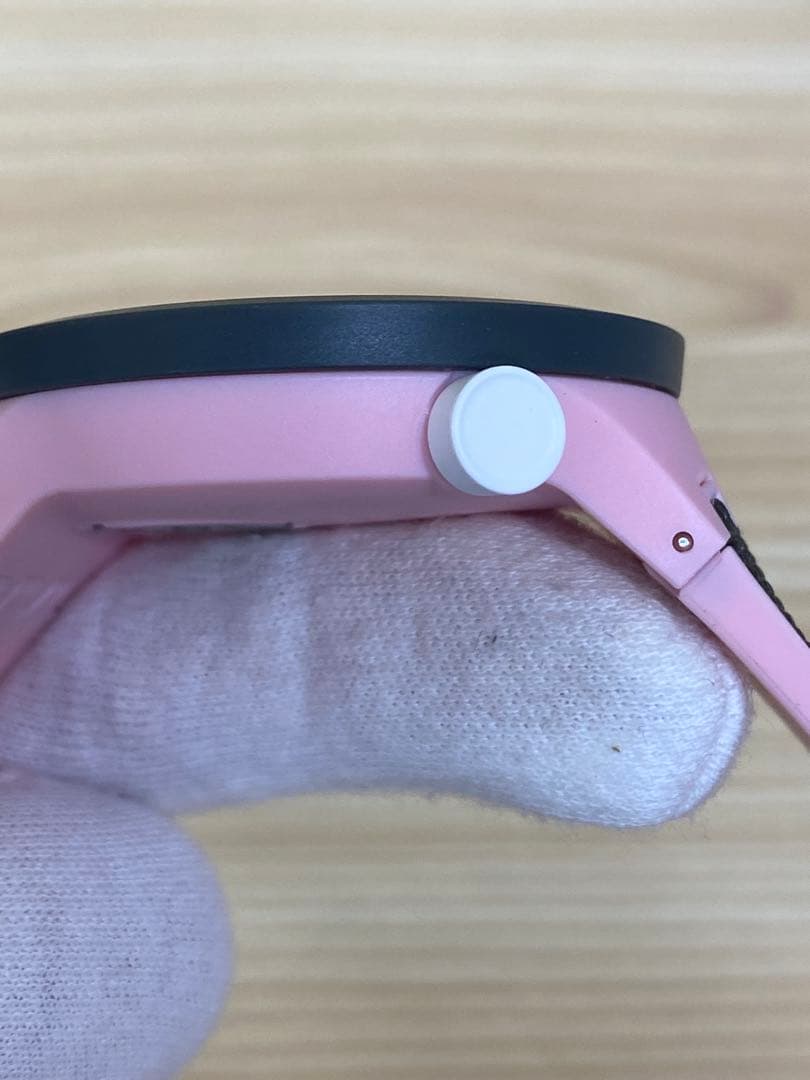 【WR】Swatch ピンク SB05P100 MISTY CLIFFS稼動品