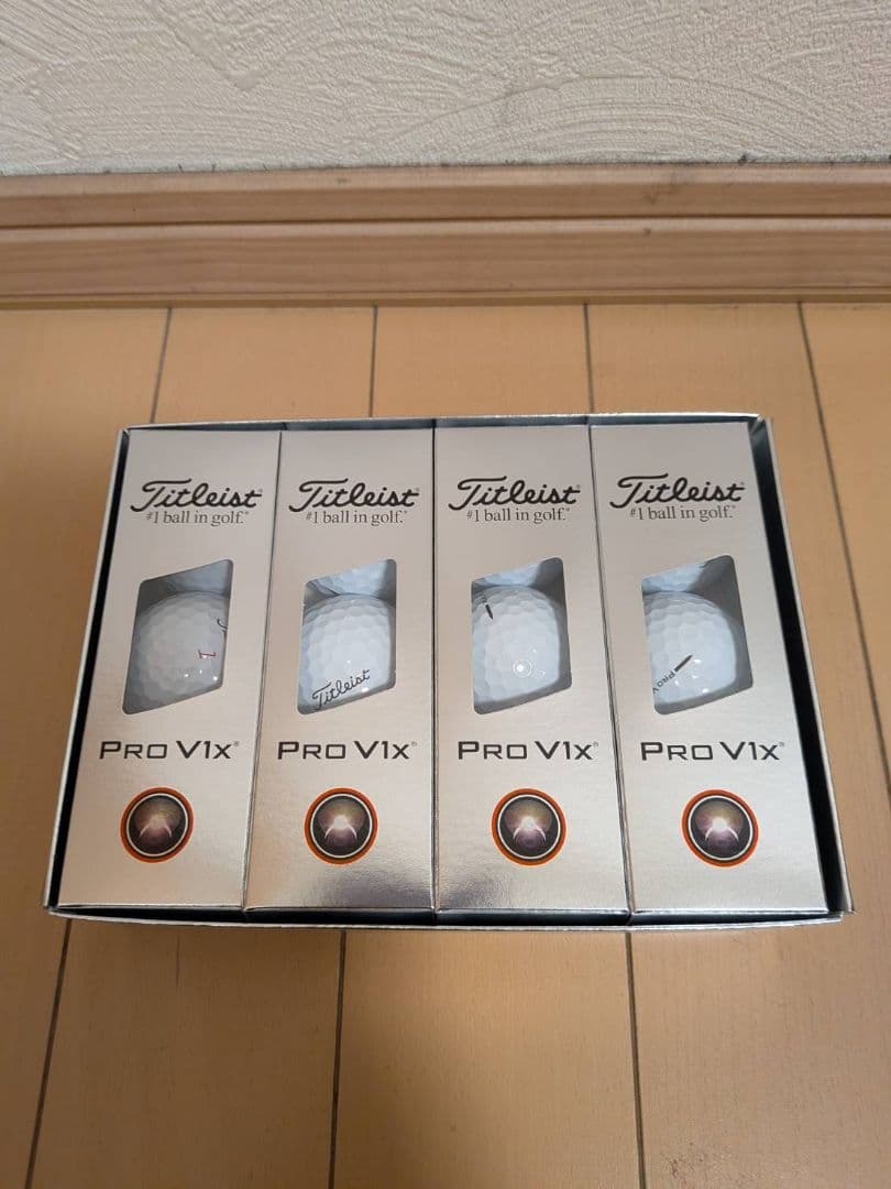Titleistゴルフボール 2025 Pro V1X RCT