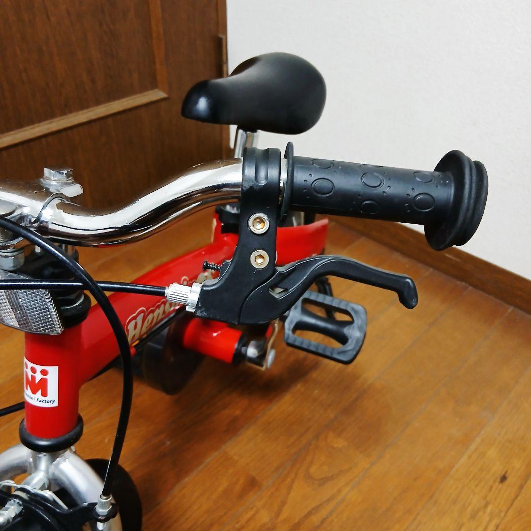Henshinバイク　幼児用自転車　レッド