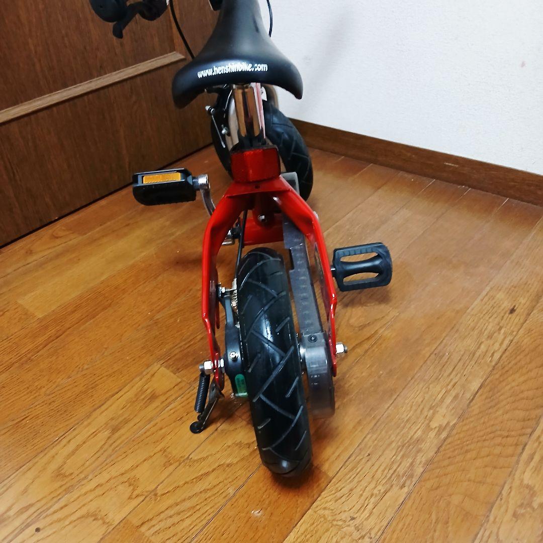 Henshinバイク　幼児用自転車　レッド