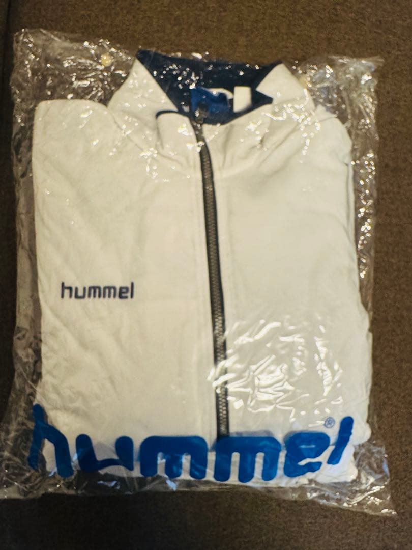 hummel ウィンドブレーカー　上下セット　キムタク着　プライド　同型同色　白