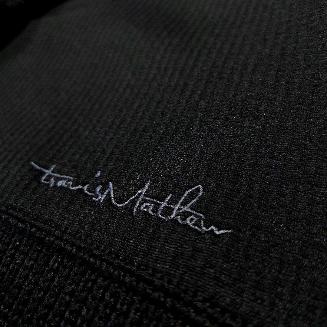 人気モデル Travis Mathew Golf 通気性ジャージ素材ニット 黒