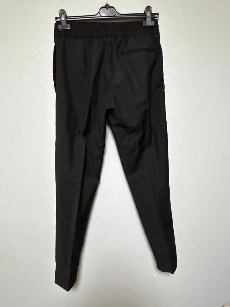 超美品 Acne Studios(Acne)　ウール モヘア イージーパンツ 黒