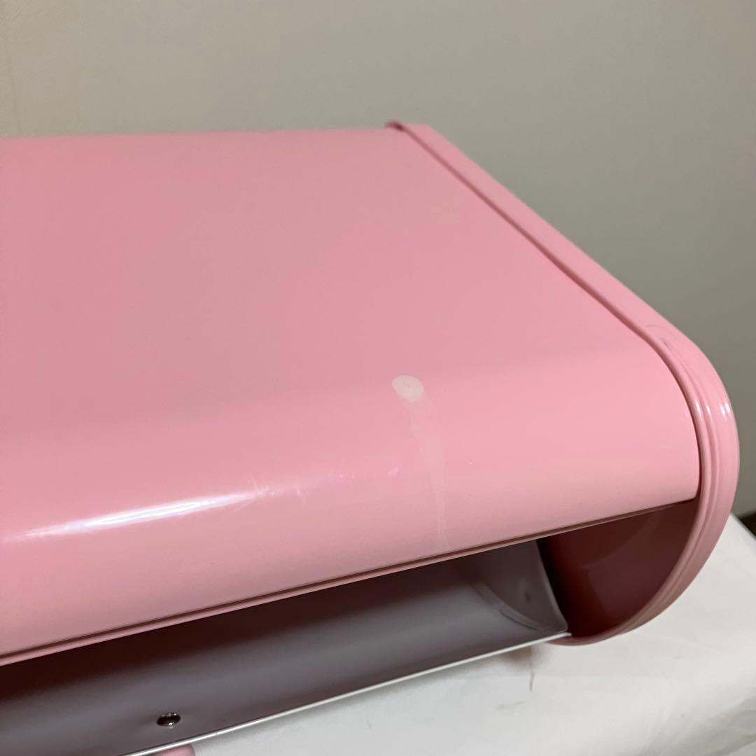 【貴重・レア】かわいいストロベリー柄♡いちご柄♡ブレッドケース♡ホーロー♡