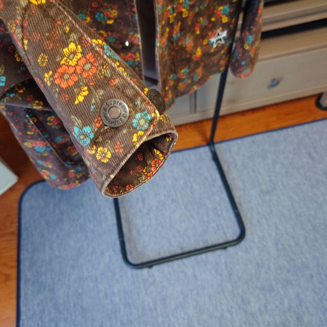 美品 Supreme 22SS Denim Chore Coat Flowers