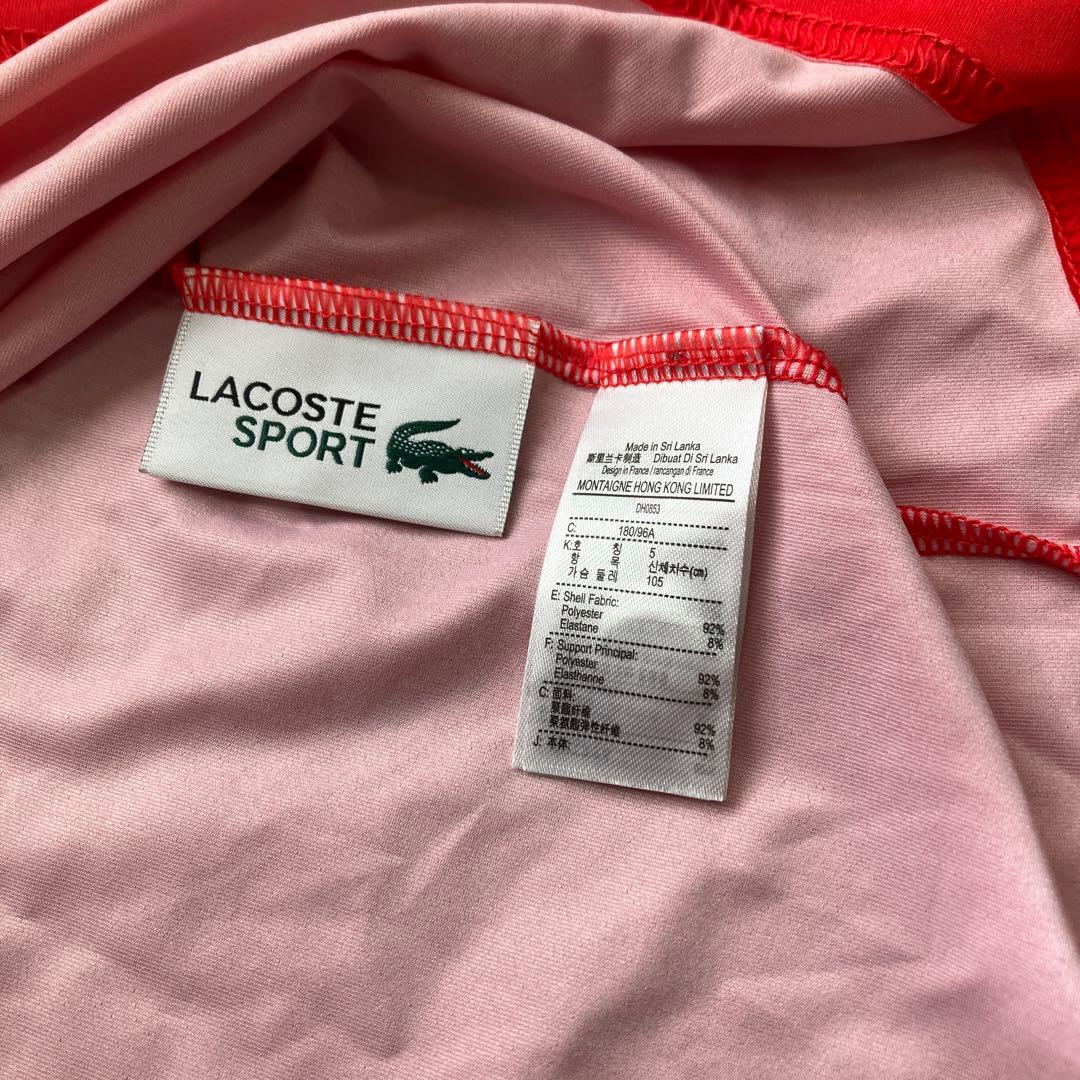 新品未使用　ラコステ　LACOSTE ポロシャツ　ジョコビッチモデル　Lサイズ②