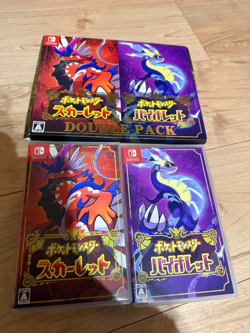 ポケットモンスター スカーレット バイオレット ダブルパック ポケモン