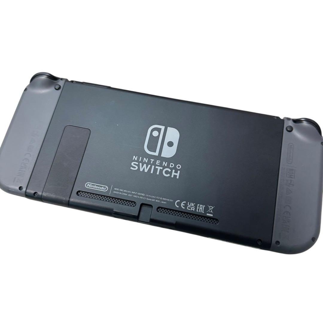 Nintendo Switch グレー 本体 バッテリー強化 2021