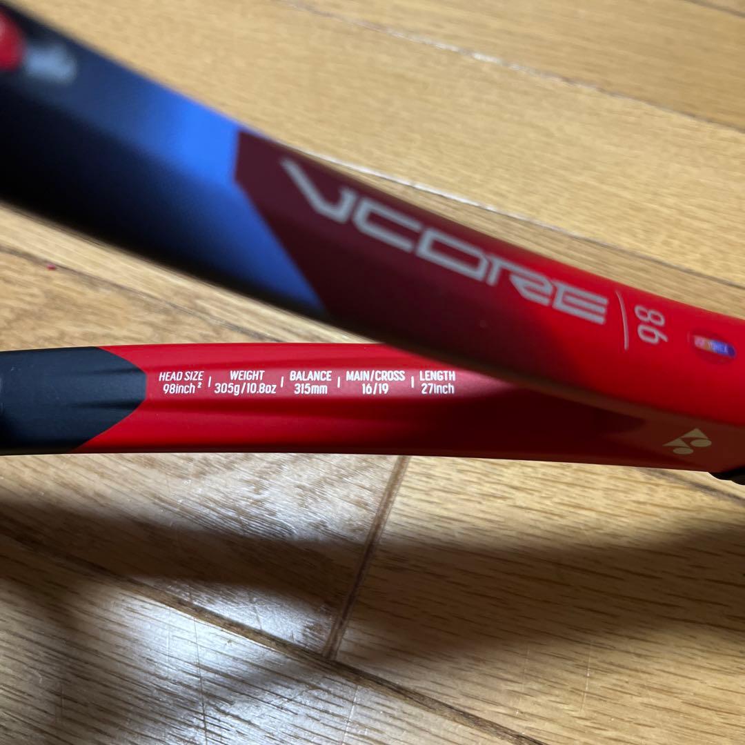 ラケット(硬式用) YONEX VCORE98 2023 G3 305g