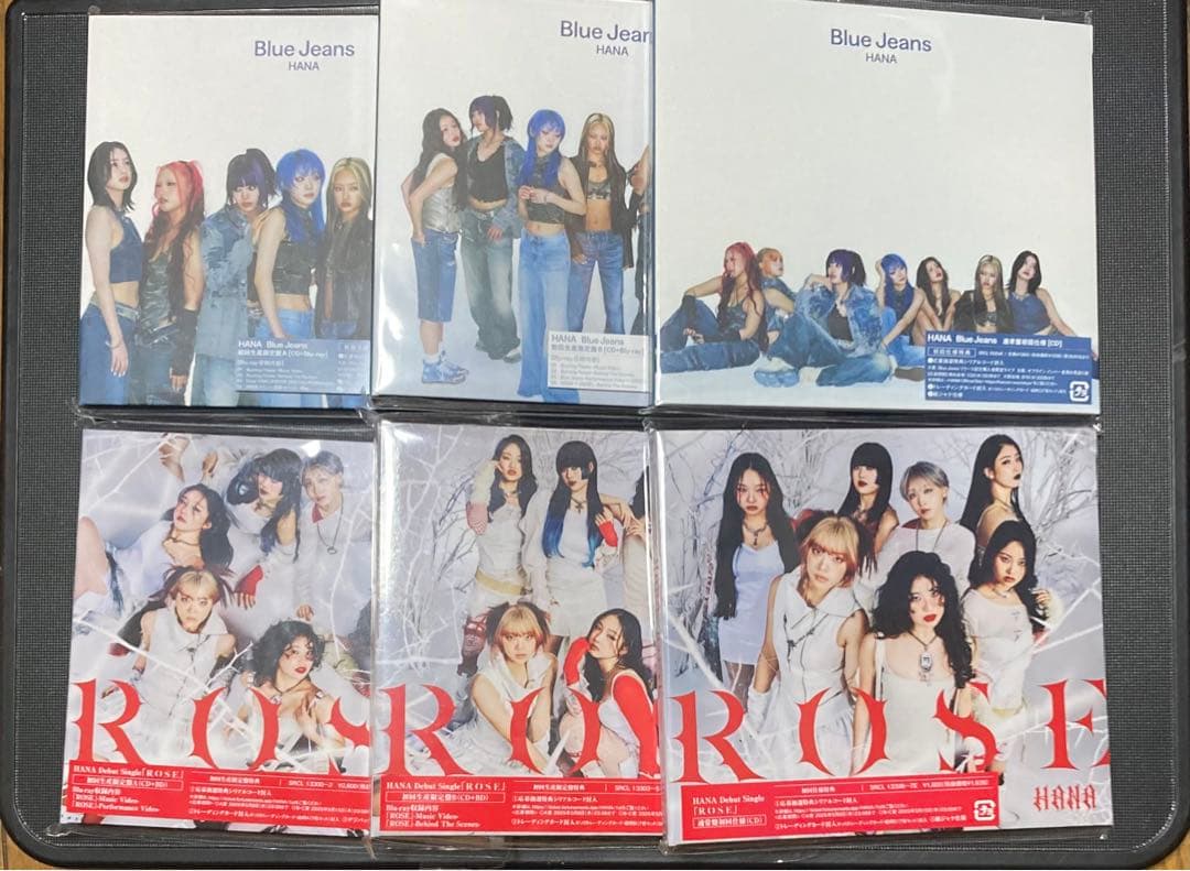 6形態 CD＋ブルーレイ　HANA ROSE Blue Jeans