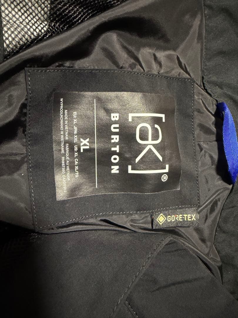 BURTON AK GORE CYCLIC PT XLサイズ