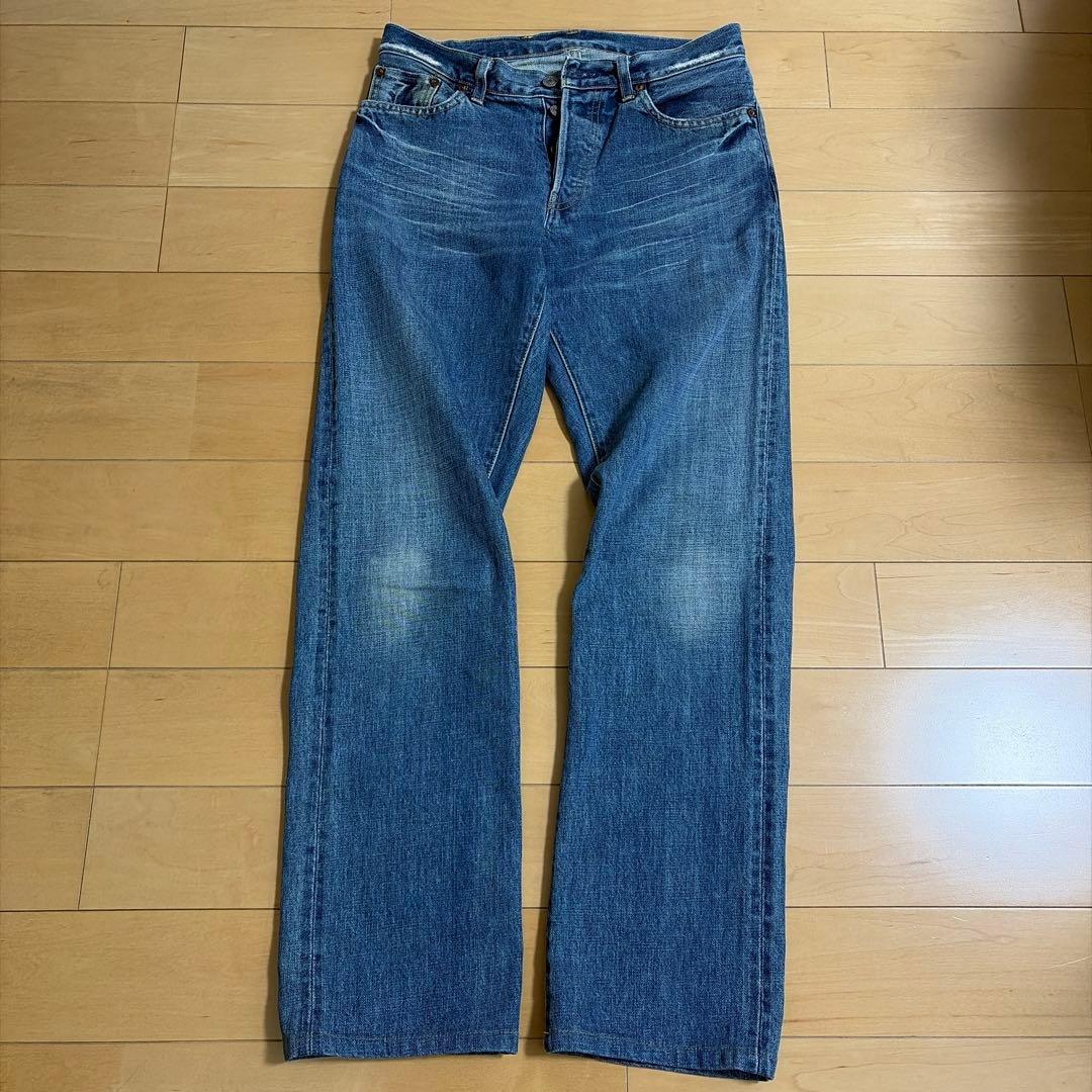 ぱ*ち様 RRL ストレートデニム ウエスト78 股下80 裾幅20
