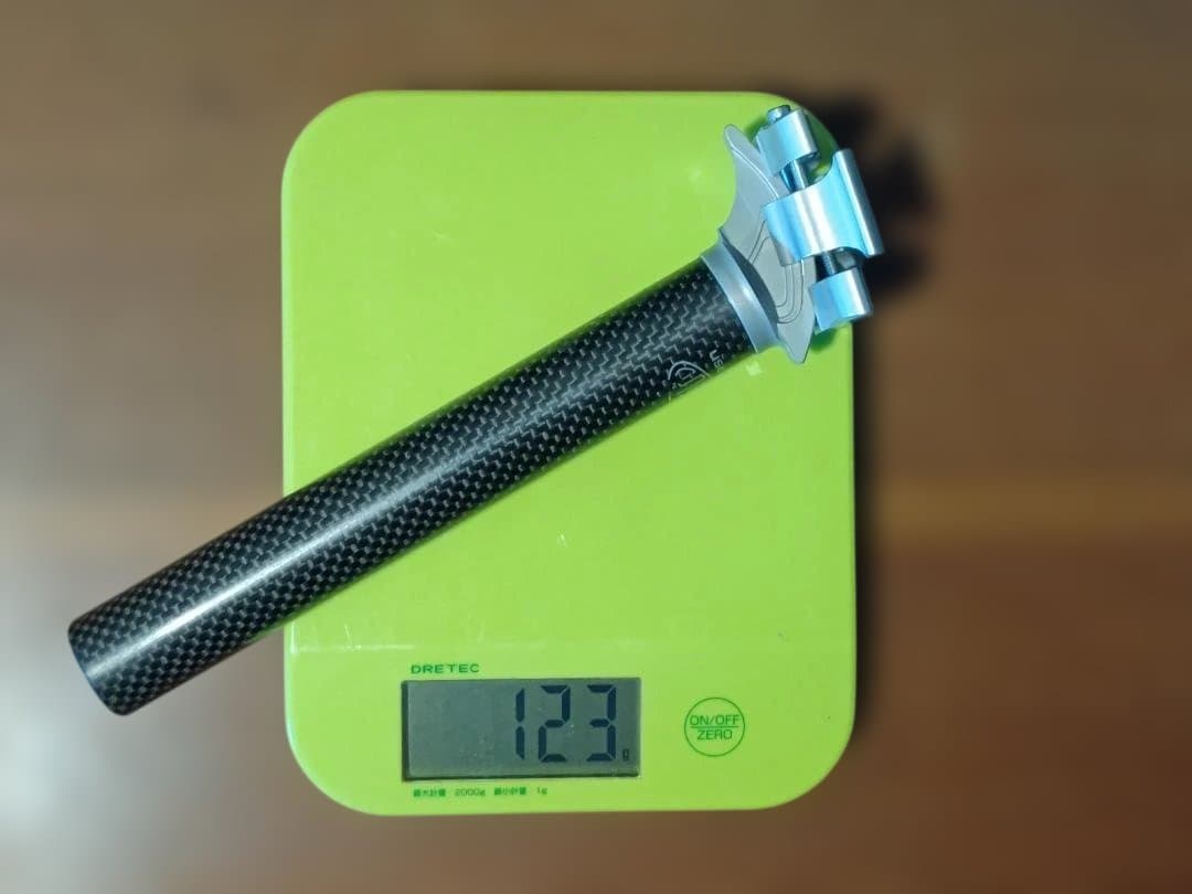 USE1.com カーボンシートポスト 24.9mm LOOK対応 123g